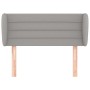 Kopfteil aus hellgrauem Stoff, 103 x 23 x 78/88 cm von vidaXL, Kopf- und Fußteile - Ref: Foro24-3117274, Preis: 47,82 €, Raba...