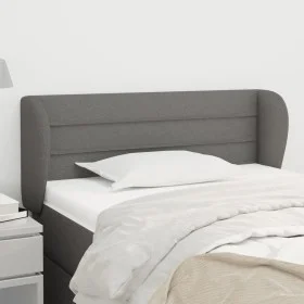 Dark gray fabric headboard 83x23x78/88 cm by vidaXL, Headboards and footboards - Ref: Foro24-3117259, Price: 45,54 €, Discoun...