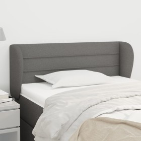 Kopfteil aus dunkelgrauem Stoff, 83 x 23 x 78/88 cm von vidaXL, Kopf- und Fußteile - Ref: Foro24-3117259, Preis: 54,89 €, Rab...