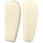 Cabecero de cuero sintético color crema 103x23x78/88 cm de vidaXL, Cabeceros y pies de cama - Ref: Foro24-3117230, Precio: 55...