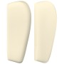 Cabecero de cuero sintético color crema 103x23x78/88 cm de vidaXL, Cabeceros y pies de cama - Ref: Foro24-3117230, Precio: 56...