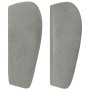 Hellgraues Samtkopfteil 203x23x78/88 cm von vidaXL, Kopf- und Fußteile - Ref: Foro24-3117210, Preis: 69,90 €, Rabatt: %