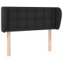 Kopfteil aus schwarzem Kunstleder, 93 x 23 x 78/88 cm von vidaXL, Kopf- und Fußteile - Ref: Foro24-3117222, Preis: 45,67 €, R...