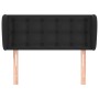 Kopfteil aus schwarzem Kunstleder, 93 x 23 x 78/88 cm von vidaXL, Kopf- und Fußteile - Ref: Foro24-3117222, Preis: 44,53 €, R...
