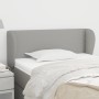 Cabecero de tela gris claro 83x23x78/88 cm de vidaXL, Cabeceros y pies de cama - Ref: Foro24-3116978, Precio: 43,87 €, Descue...