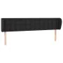 Black synthetic leather headboard 183x23x78/88 cm by vidaXL, Headboards and footboards - Ref: Foro24-3117246, Price: 63,80 €,...