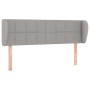 Kopfteil aus hellgrauem Stoff, 147 x 23 x 78/88 cm von vidaXL, Kopf- und Fußteile - Ref: Foro24-3117142, Preis: 80,67 €, Raba...