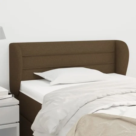 Kopfteil aus dunkelbraunem Stoff, 83 x 23 x 78/88 cm von vidaXL, Kopf- und Fußteile - Ref: Foro24-3117261, Preis: 42,64 €, Ra...