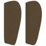 Kopfteil aus dunkelbraunem Stoff, 83 x 23 x 78/88 cm von vidaXL, Kopf- und Fußteile - Ref: Foro24-3117261, Preis: 42,64 €, Ra...