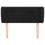 Cabecero de terciopelo negro 83x23x78/88 cm de vidaXL, Cabeceros y pies de cama - Ref: Foro24-3117316, Precio: 43,41 €, Descu...