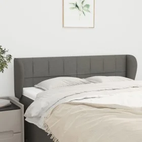 Kopfteil aus dunkelgrauem Stoff, 147 x 23 x 78/88 cm von vidaXL, Kopf- und Fußteile - Ref: Foro24-3117143, Preis: 79,11 €, Ra...