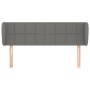 Kopfteil aus dunkelgrauem Stoff, 147 x 23 x 78/88 cm von vidaXL, Kopf- und Fußteile - Ref: Foro24-3117143, Preis: 82,01 €, Ra...