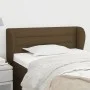 Cabecero de tela gris oscuro 103x23x78/88 cm de vidaXL, Cabeceros y pies de cama - Ref: Foro24-3117277, Precio: 52,13 €, Desc...