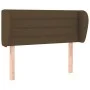 Dark gray fabric headboard 103x23x78/88 cm by vidaXL, Headboards and footboards - Ref: Foro24-3117277, Price: 52,14 €, Discou...