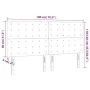 Kopfteile 4 Einheiten aus taupegrauem Stoff 90x5x78/88 cm von vidaXL, Kopf- und Fußteile - Ref: Foro24-3116784, Preis: 148,85...