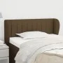 Cabecero de tela gris oscuro 103x23x78/88 cm de vidaXL, Cabeceros y pies de cama - Ref: Foro24-3117375, Precio: 46,43 €, Desc...