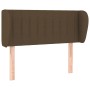 Kopfteil aus dunkelgrauem Stoff, 103 x 23 x 78/88 cm von vidaXL, Kopf- und Fußteile - Ref: Foro24-3117375, Preis: 48,52 €, Ra...