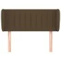 Cabecero de tela gris oscuro 103x23x78/88 cm de vidaXL, Cabeceros y pies de cama - Ref: Foro24-3117375, Precio: 46,43 €, Desc...