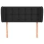 Black synthetic leather headboard 103x23x78/88 cm by vidaXL, Headboards and footboards - Ref: Foro24-3117228, Price: 45,86 €,...