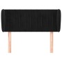 Kopfteil aus schwarzem Samt, 103 x 23 x 78/88 cm von vidaXL, Kopf- und Fußteile - Ref: Foro24-3117426, Preis: 50,98 €, Rabatt: %