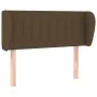 Cabecero de tela gris oscuro 93x23x78/88 cm de vidaXL, Cabeceros y pies de cama - Ref: Foro24-3117367, Precio: 50,34 €, Descu...