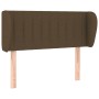 Kopfteil aus dunkelgrauem Stoff, 93 x 23 x 78/88 cm von vidaXL, Kopf- und Fußteile - Ref: Foro24-3117367, Preis: 51,76 €, Rab...
