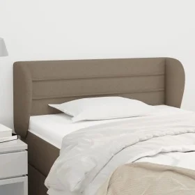 Taupe gray fabric headboard 103x23x78/88 cm by vidaXL, Headboards and footboards - Ref: Foro24-3117278, Price: 42,27 €, Disco...