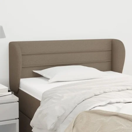 Cabecero de tela gris taupe 103x23x78/88 cm de vidaXL, Cabeceros y pies de cama - Ref: Foro24-3117278, Precio: 42,25 €, Descu...