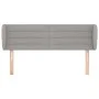Kopfteil aus hellgrauem Stoff, 147 x 23 x 78/88 cm von vidaXL, Kopf- und Fußteile - Ref: Foro24-3117282, Preis: 79,53 €, Raba...