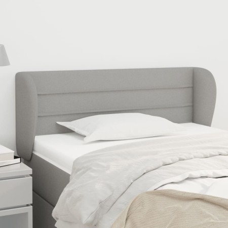Kopfteil aus hellgrauem Stoff, 83 x 23 x 78/88 cm von vidaXL, Kopf- und Fußteile - Ref: Foro24-3117258, Preis: 50,22 €, Rabat...