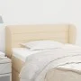 Cabecero de tela color crema 83x23x78/88 cm de vidaXL, Cabeceros y pies de cama - Ref: Foro24-3117263, Precio: 49,01 €, Descu...