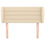 Cream fabric headboard 83x23x78/88 cm by vidaXL, Headboards and footboards - Ref: Foro24-3117263, Price: 50,22 €, Discount: %