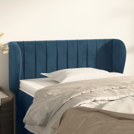 Dunkelblaues Samtkopfteil 83x23x78/88 cm von vidaXL, Kopf- und Fußteile - Ref: Foro24-3117416, Preis: 46,81 €, Rabatt: %