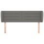 Kopfteil aus dunkelgrauem Stoff, 147 x 23 x 78/88 cm von vidaXL, Kopf- und Fußteile - Ref: Foro24-3117283, Preis: 69,49 €, Ra...