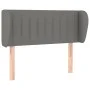 Kopfteil aus dunkelgrauem Stoff, 103 x 23 x 78/88 cm von vidaXL, Kopf- und Fußteile - Ref: Foro24-3117373, Preis: 63,63 €, Ra...
