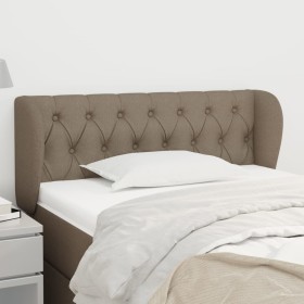 Kopfteil aus taupegrauem Stoff, 93 x 23 x 78/88 cm von vidaXL, Kopf- und Fußteile - Ref: Foro24-3117466, Preis: 52,59 €, Raba...