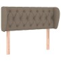 Kopfteil aus taupegrauem Stoff, 93 x 23 x 78/88 cm von vidaXL, Kopf- und Fußteile - Ref: Foro24-3117466, Preis: 52,59 €, Raba...
