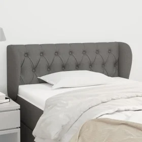Dark gray fabric headboard 103x23x78/88 cm by vidaXL, Headboards and footboards - Ref: Foro24-3117471, Price: 53,30 €, Discou...