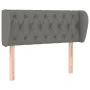 Kopfteil aus dunkelgrauem Stoff, 103 x 23 x 78/88 cm von vidaXL, Kopf- und Fußteile - Ref: Foro24-3117471, Preis: 53,30 €, Ra...