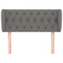 Kopfteil aus dunkelgrauem Stoff, 103 x 23 x 78/88 cm von vidaXL, Kopf- und Fußteile - Ref: Foro24-3117471, Preis: 54,52 €, Ra...