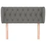 Kopfteil aus dunkelgrauem Stoff, 103 x 23 x 78/88 cm von vidaXL, Kopf- und Fußteile - Ref: Foro24-3117471, Preis: 53,30 €, Ra...