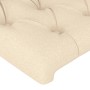 Kopfteil aus cremefarbenem Stoff, 163 x 23 x 78/88 cm von vidaXL, Kopf- und Fußteile - Ref: Foro24-3117491, Preis: 106,31 €, ...