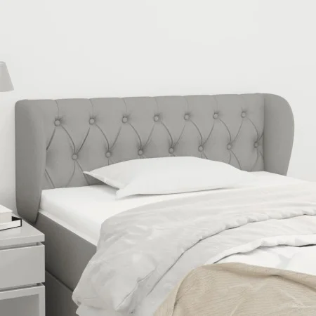 Kopfteil aus hellgrauem Stoff, 93 x 23 x 78/88 cm von vidaXL, Kopf- und Fußteile - Ref: Foro24-3117462, Preis: 61,31 €, Rabat...