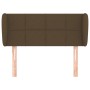 Kopfteil aus dunkelgrauem Stoff, 103 x 23 x 78/88 cm von vidaXL, Kopf- und Fußteile - Ref: Foro24-3117137, Preis: 59,51 €, Ra...