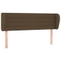 Cabecero de tela gris oscuro 147x23x78/88 cm de vidaXL, Cabeceros y pies de cama - Ref: Foro24-3117285, Precio: 75,61 €, Desc...