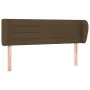 Cabecero de tela gris oscuro 147x23x78/88 cm de vidaXL, Cabeceros y pies de cama - Ref: Foro24-3117285, Precio: 73,34 €, Desc...