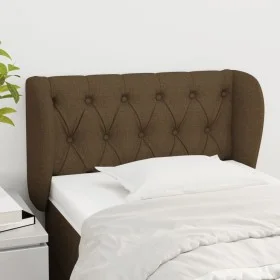 Kopfteil aus dunkelbraunem Stoff, 83 x 23 x 78/88 cm von vidaXL, Kopf- und Fußteile - Ref: Foro24-3117457, Preis: 51,95 €, Ra...