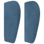 Dunkelblaues Samtkopfteil 103x23x78/88 cm von vidaXL, Kopf- und Fußteile - Ref: Foro24-3117190, Preis: 67,41 €, Rabatt: %