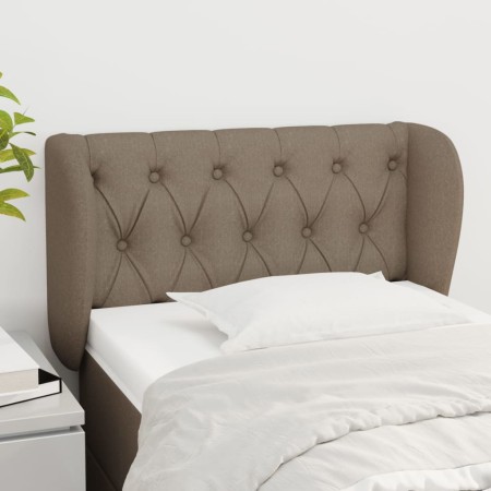 Kopfteil aus taupegrauem Stoff, 83 x 23 x 78/88 cm von vidaXL, Kopf- und Fußteile - Ref: Foro24-3117458, Preis: 52,93 €, Raba...