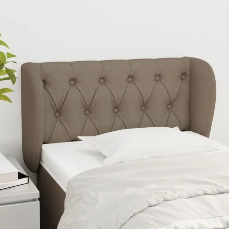 Taupe gray fabric headboard 83x23x78/88 cm by vidaXL, Headboards and footboards - Ref: Foro24-3117458, Price: 52,80 €, Discou...